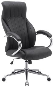 Πολυθρόνα Γραφείου A8960 01.0378 65x72x49-120/58-129cm Black
