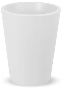 Κασπώ Gerbera 33 JDNGB033BXNW Φ33x39cm 19,6lt White New Garden Πολυαιθυλένιο