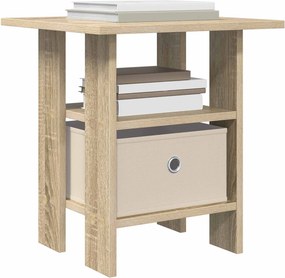 VidaXL Κομοδίνο Δρύς Sonoma 41 x 40 x 45 εκ Επεξεργασμένο Ξύλο