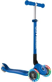 Globber Scooter Primo Foldable Lights Navy Blue