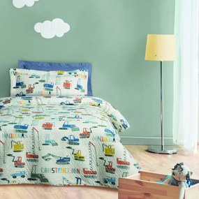 Ζεύγος Μαξιλαροθήκες Καπιτονέ (50x70) Das Home Kids 4982