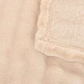Κουβέρτα Γούνινη Ημίδιπλη (180x230) A-S Zephy Beige 223384B