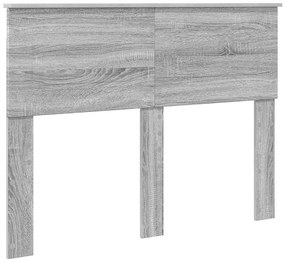 vidaXL Κεφαλάρι Γκρίζο Σονομα 120 cm Επεξεργασμένο ξύλο