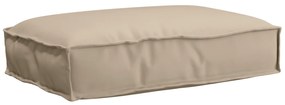 vidaXL Μαξιλάρι παλέτας για κάθισμα Taupe 60 x 40 x 8 εκ.