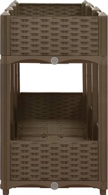 vidaXL Ζαρντινιέρα 120 x 40 x 71 εκ. από Πολυπροπυλένιο