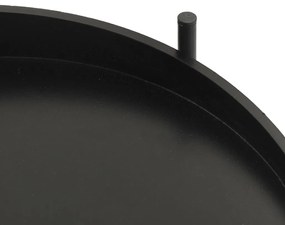 vidaXL Βοηθητικό Τραπεζάκι με Καλάθι Γκρι 40 x 40 x 45,5 εκ.