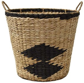 Καλάθι Rush 00.06.67443 Φ36x32cm Natural-Black Mat