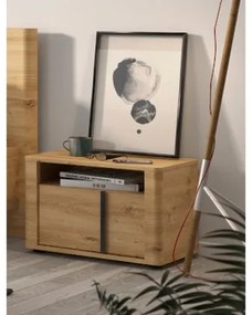 Epiplo World  Κομοδίνο Confidence 57x37x39εκ. Artisan Oak BEST-1524556