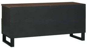 vidaXL Κάβα Τηλεόρασης Καφέ 100 x 33 x 46 εκ Μασίφ ξύλο μάνγκο