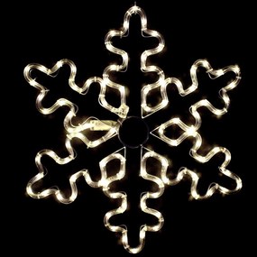 Φωτοσωλήνας Snowflake 96 Led XSNOWBLEDWW56 56+150cm 16,8W Clear Aca