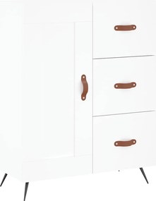 vidaXL Ντουλάπι Λευκό 69,5 x 34 x 90 εκ. από Επεξεργασμένο Ξύλο