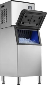 VEVOR Commercial Ice Maker 550LBS/24H with 300LBS Storage Bin Auto Self-Cleaning