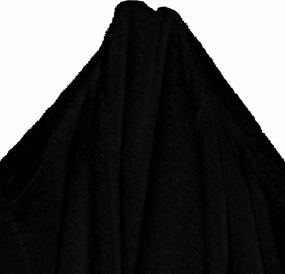 vidaXL Φούτερ-κουβέρτα KINN Μαύρο XL Βαμβάκι