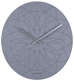 Ρολόι Τοίχου Fairytale KA5836GY Φ35cm Grey Karlsson Ρητίνη