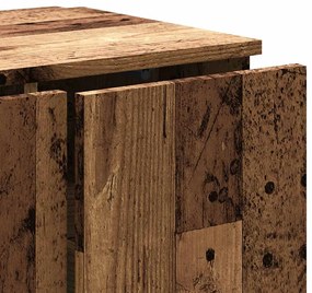 ντουλάπι τηλεόρασης vidaXL Παλιό ξύλο 80x34x30 cm Κατασκευασμένο ξύλο