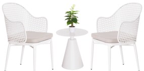 ΣΕΤ LOUNGE 3TMX ΕΞ.ΧΩΡΟΥ OREGO HM21106.02 ΑΛΟΥΜΙΝΙΟ ΣΕ ΛΕΥΚΟ