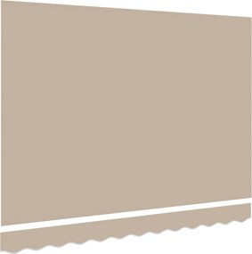 vidaXL Ύφασμα αντικατάστασης τέντας Μπεζ 235 x 195 εκ. Πολυεστέρας
