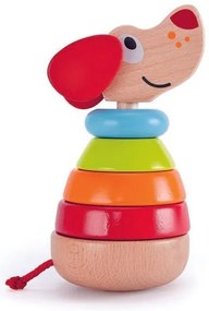 Ξύλινο "Stacker Pepe" Με Ήχους Hape