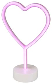 Φωτιστικό Επιτραπέζιο Heart R55210101 1,8W Led 10x20x30cm White RL Lighting Plastic