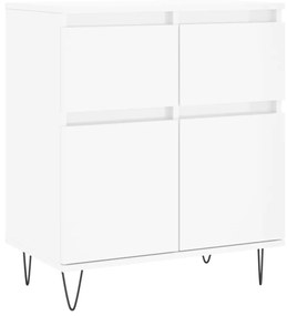 vidaXL Ντουλάπι Γυαλιστερό Λευκό 60x35x70 εκ. από Επεξεργασμένο Ξύλο