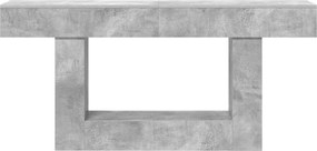 vidaXL Σκυρόχρωμο Γκρι 160 x 30 x 74 εκ