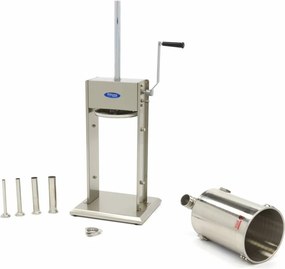Sausage Stuffer - 12L - Vertical - incl 4 Filling Tubes