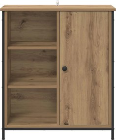 vidaXL Πλαϊνό γραφείο Artisan Oak 70 x 30 x 80 εκ. Επεξεργασμένο Ξύλο