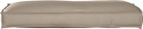 vidaXL Μαξιλάρι Taupe 120 x 40 x 12 cm Ύφασμα Όξφορντ