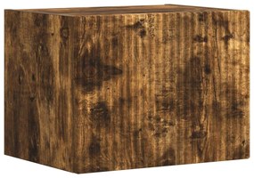 vidaXL Ντουλάπι TV 3 pcs Καπνιστό Δρύς