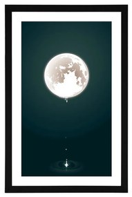 Αφίσα με παρπαστού Μαγευτικό φεγγάρι