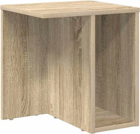 vidaXL End Table Δρύς Sonoma 37 x 32 x 40 εκ Επεξεργασμένο Ξύλο