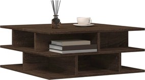 vidaXL Τραπεζάκι Σαλονιού Καφέ Δρυς 70x70x29 εκ. από Επεξεργ. Ξύλο