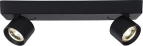 Σποτ Δίφωτο LED Aca Pluto RA33LEDS32BK Black