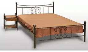 Delch Κρεβάτι Πεταλούδα Διπλό Μεταλλικό 160x200cm HouseSMetal-furniture226