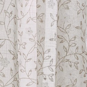 Κουρτίνα (270x280) Με Τρέσα Whitegg K0218 Ιβουάρ