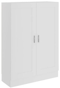 Βιβλιοθήκη Λευκή 82,5 x 30,5 x 115 εκ. Επεξ. Ξύλο - Λευκό