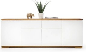 Μπουφές Λευκή Λάκα 182x81x40