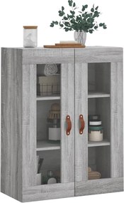 vidaXL Ντουλάπι Τοίχου Γκρι Sonoma 69,5 x 34 x 90 εκ.