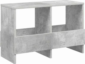 vidaXL Ράφι Περιοδικών Σκυρόδεμα Γκρι 68,5 x 30 x 45 εκ.