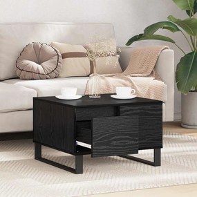 vidaXL Τραπεζάκι σαλονιού Μαύρη Οξυά 55 x 55 x 36,5 εκ