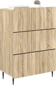 vidaXL Ντουλάπι με Συρτάρια 66 x 34,5 x 92 εκ. Επεξεργασμένο Ξύλο