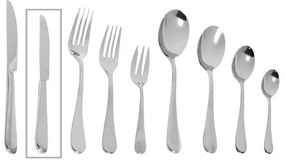 Μαχαίρι Benefit Σετ 6 τμχ CUS402K12 19,2cm Silver Espiel Stainless Steel