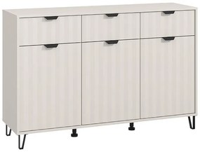 Comota - Sideboard Brest 3K3F Cashmere - Cashmere Matt 138x40x90 cm