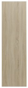 vidaXL Βιβλιοθήκη Χρώμα Sonoma Δρυς 97,5x29,5x100 εκ. από Επεξ. Ξύλο