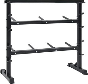 vidaXL Ράφι Αλτήρων Μαύρο 99 x 45 x 95,5 εκ.