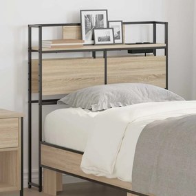vidaXL Κεφαλάρι Αποθήκης Sonoma Δρυς 90 cm Επεξεργασμένο ξύλο