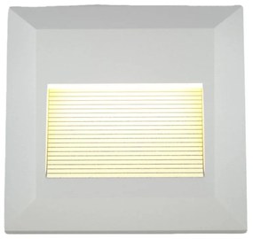 Φωτιστικό Τοίχου Salmon 80201820 Led 2W 3000-6000K 100lm 12.4x12.4cm White ItLighting