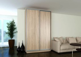 Ντουλάπα Diamont Σονόμα 160x60x220cm - GR-W16012