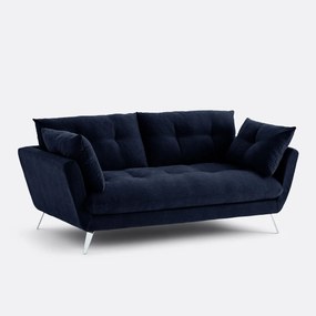 Καναπές 3, 4 ή 5 θέσεων, από μελανζέ πολυεστέρα, TOMI