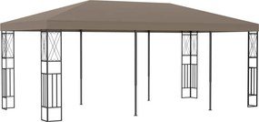 vidaXL Κιόσκι Taupe 6 x 3 μ. Ύφασμάτινο